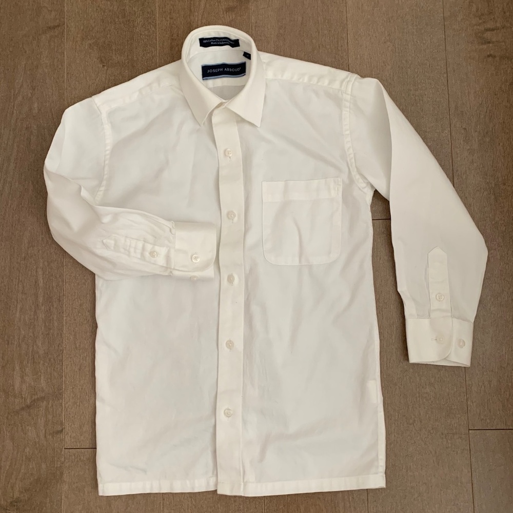 Joseph Abboud Boys White Dress Shirt
